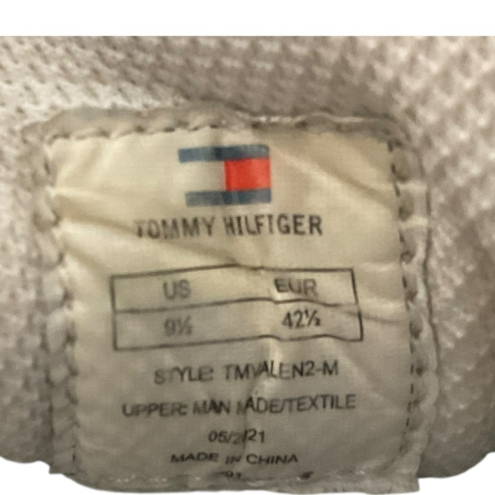 Tommy Hilfiger Mens Valen 2 Navy Blue Cognac Mesh Suede Sneakers TMVALEN2-M 9.5 - Picture 8 of 13
